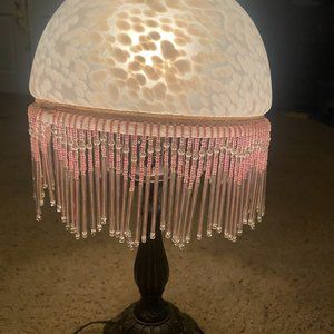 Pink, jellyfish lamp